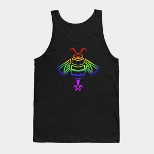 Rainbow Bee Tank Top